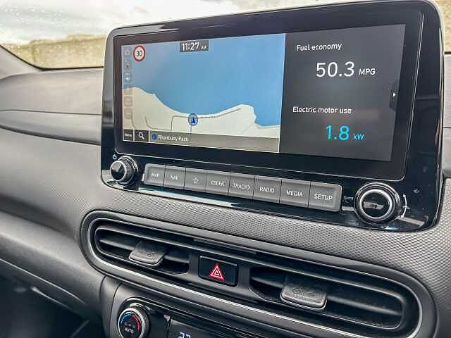 Hyundai KONA 1.6 GDi Hybrid Ultimate 5dr DCT Red