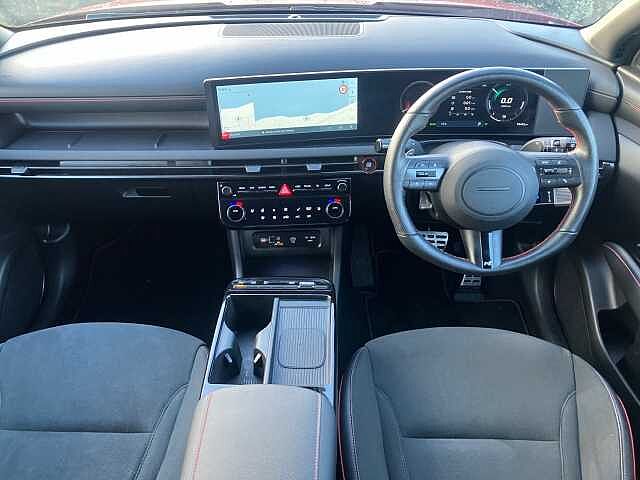 Hyundai TUCSON 1.6T Hybrid N Line 5dr Auto Red